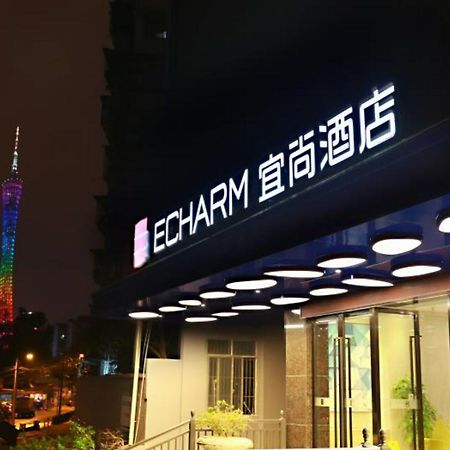 Echarm Hotel Guangzhou Kecun Metro Station Exterior photo